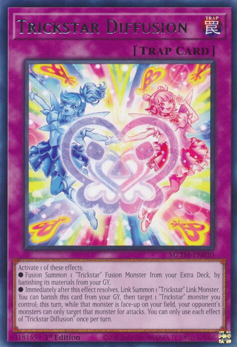 Trickstar Diffusion [MZTM-EN030] Rare | Galactic Gamez