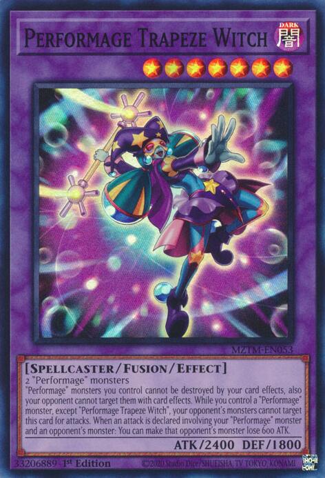 Performage Trapeze Witch [MZTM-EN053] Super Rare | Galactic Gamez