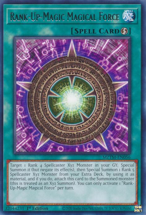 Rank-Up-Magic Magical Force [MZTM-EN056] Rare | Galactic Gamez