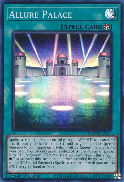 Allure Palace [MZTM-EN059] Super Rare | Galactic Gamez