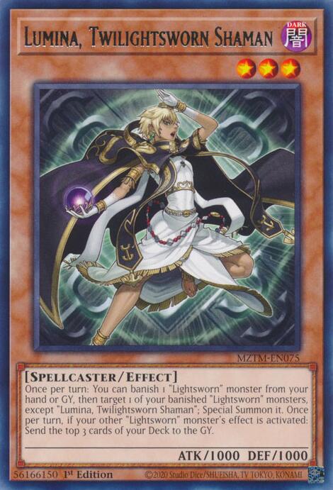 Lumina, Twilightsworn Shaman [MZTM-EN075] Rare | Galactic Gamez
