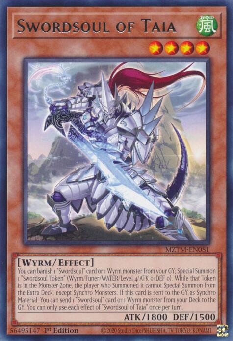Swordsoul of Taia [MZTM-EN081] Rare | Galactic Gamez