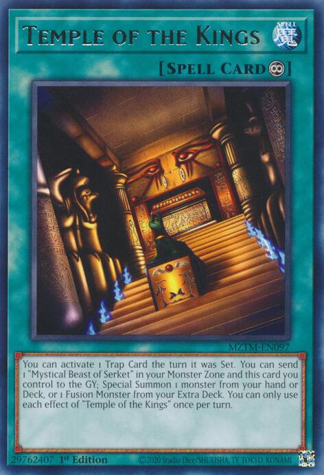 Temple of the Kings [MZTM-EN097] Rare | Galactic Gamez