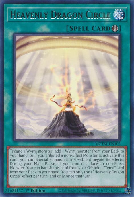 Heavenly Dragon Circle [MZTM-EN102] Rare | Galactic Gamez