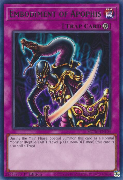 Embodiment of Apophis [MZTM-EN104] Rare | Galactic Gamez