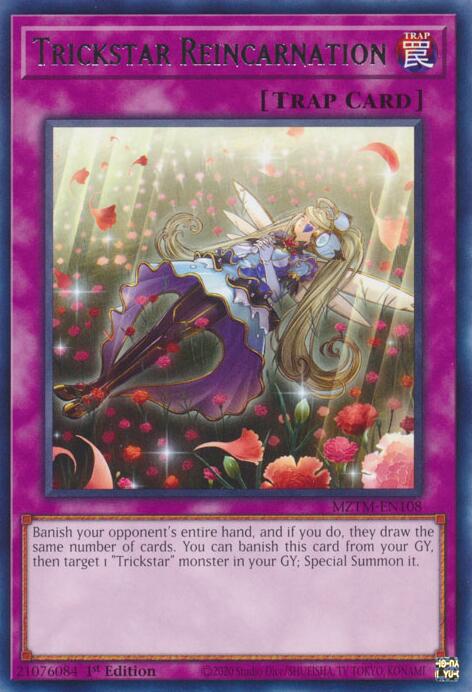 Trickstar Reincarnation [MZTM-EN108] Rare | Galactic Gamez