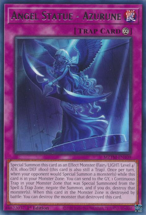 Angel Statue - Azurune [MZTM-EN109] Rare | Galactic Gamez