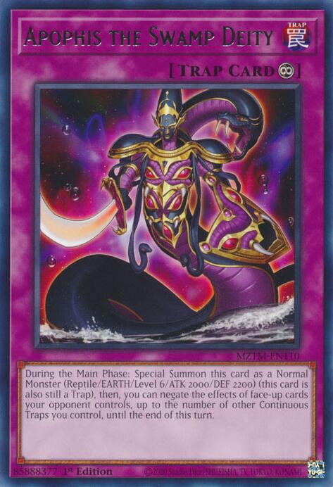 Apophis the Swamp Deity [MZTM-EN110] Rare | Galactic Gamez