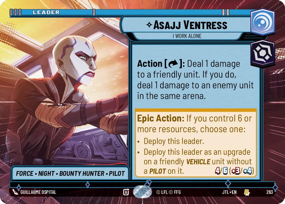 Asajj Ventress - I Work Alone (263) (Hyperspace) (263) [Jump to Lightspeed] | Galactic Gamez