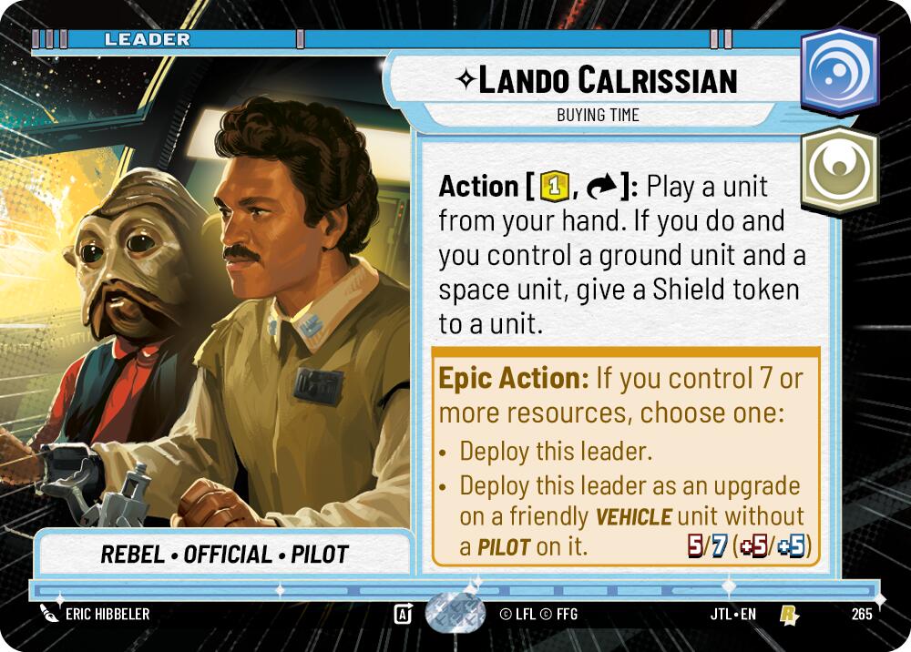 Lando Calrissian - Buying Time (265) (Hyperspace) (265) [Jump to Lightspeed] | Galactic Gamez