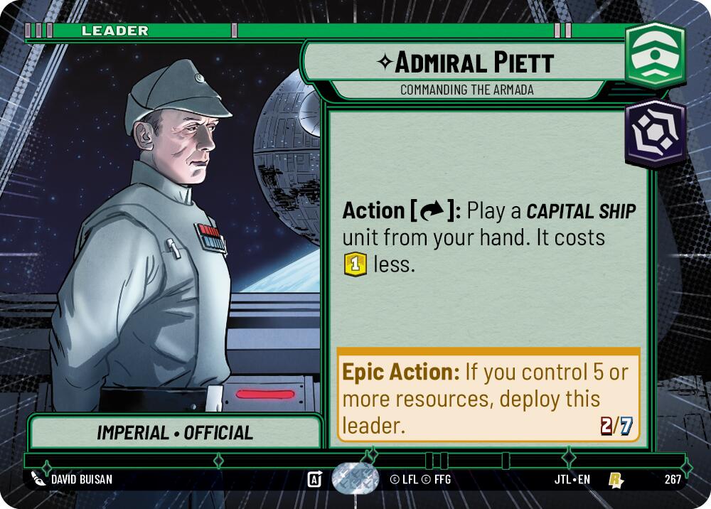 Admiral Piett - Commanding the Armada (267) (Hyperspace) (267) [Jump to Lightspeed] | Galactic Gamez