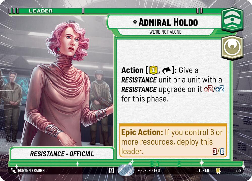 Admiral Holdo - We're Not Alone (269) (Hyperspace) (269) [Jump to Lightspeed] | Galactic Gamez