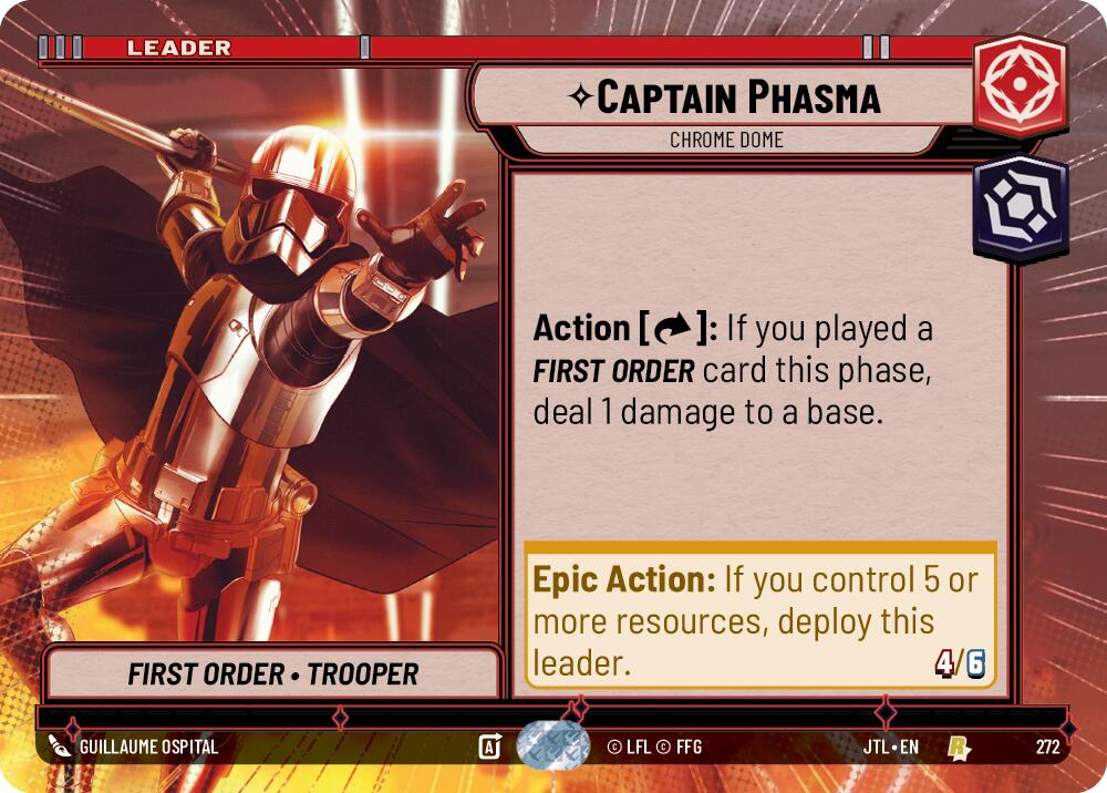 Captain Phasma - Chrome Dome (272) (Hyperspace) (272) [Jump to Lightspeed] | Galactic Gamez