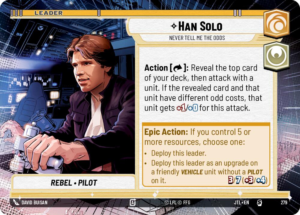 Han Solo - Never Tell Me the Odds (279) (Hyperspace) (279) [Jump to Lightspeed] | Galactic Gamez