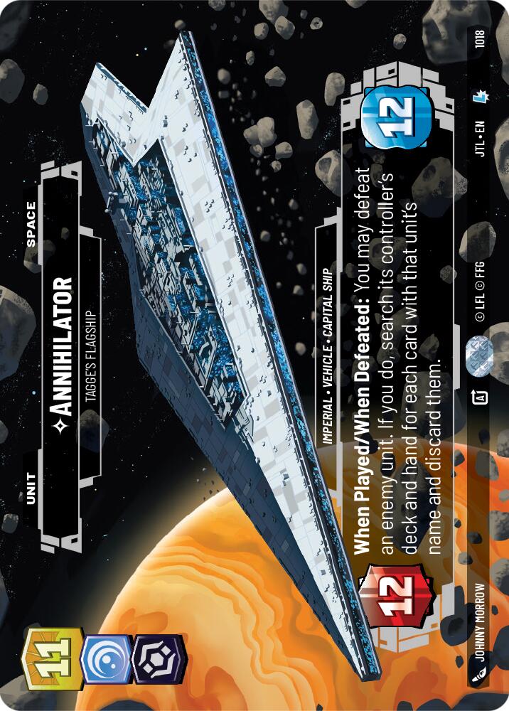 Annihilator - Tagge's Flagship (1018) (Prestige) (1018) [Jump to Lightspeed] | Galactic Gamez
