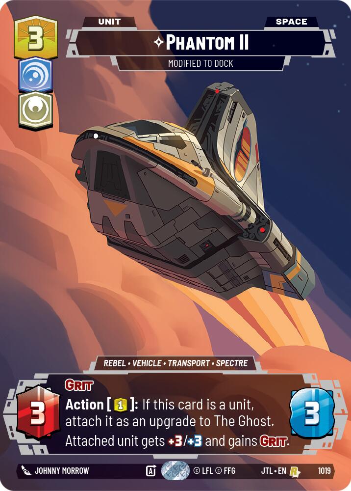 Phantom II - Modified to Dock (1019) (Prestige) (1019) [Jump to Lightspeed] | Galactic Gamez