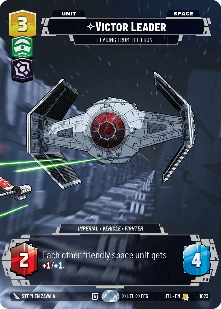 Victor Leader - Leading from the Front (1023) (Prestige) (1023) [Jump to Lightspeed] | Galactic Gamez