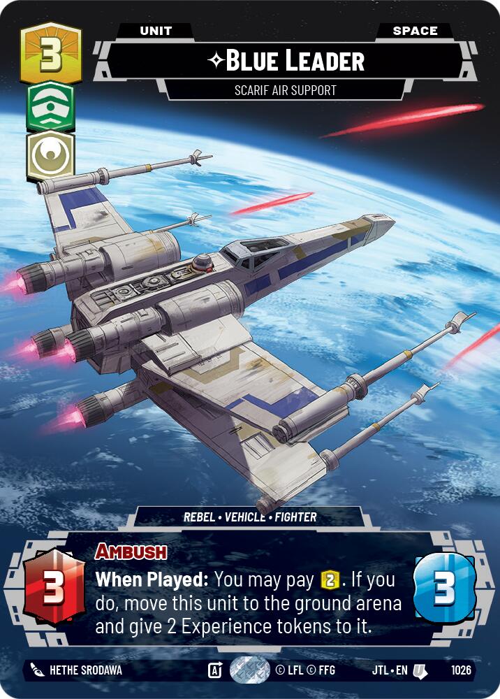 Blue Leader - Scarif Air Support (1026) (Prestige) (1026) [Jump to Lightspeed] | Galactic Gamez