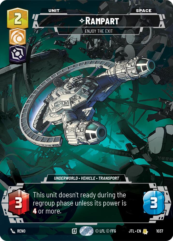 Rampart - Enjoy the Exit (1037) (Prestige) (1037) [Jump to Lightspeed] | Galactic Gamez