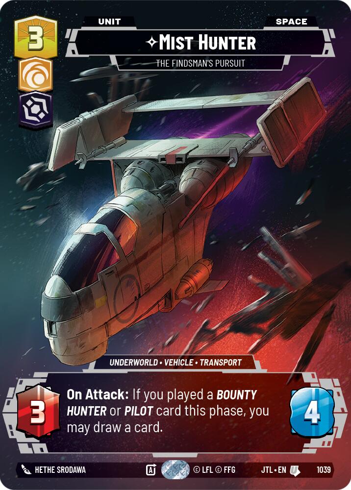 Mist Hunter - The Findsman's Pursuit (1039) (Prestige) (1039) [Jump to Lightspeed] | Galactic Gamez