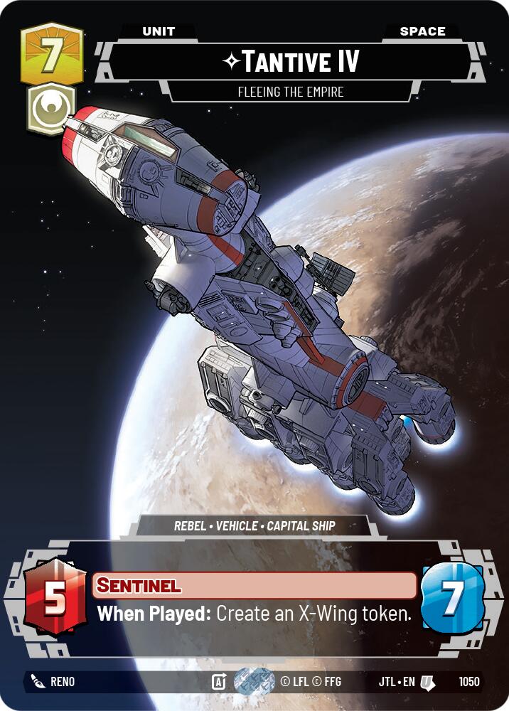 Tantive IV - Fleeing the Empire (1050) (Prestige) (1050) [Jump to Lightspeed] | Galactic Gamez