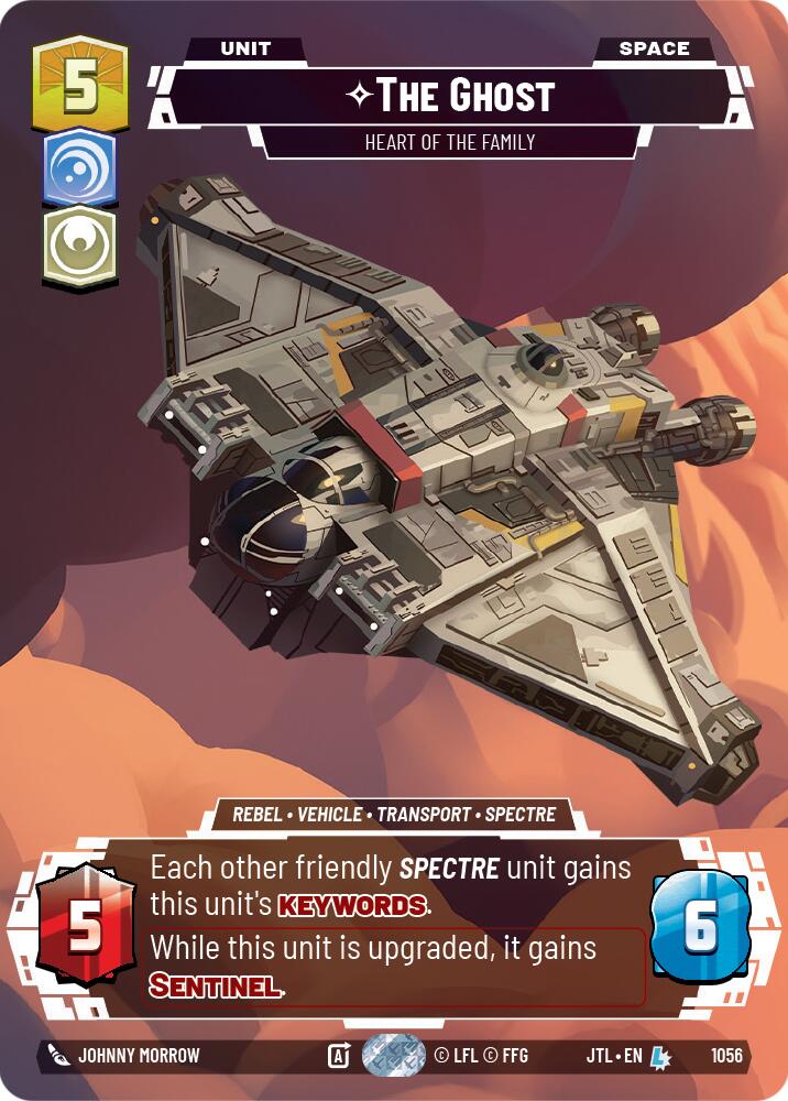 The Ghost - Heart of the Family (1056) (Prestige Foil) (1056) [Jump to Lightspeed] | Galactic Gamez