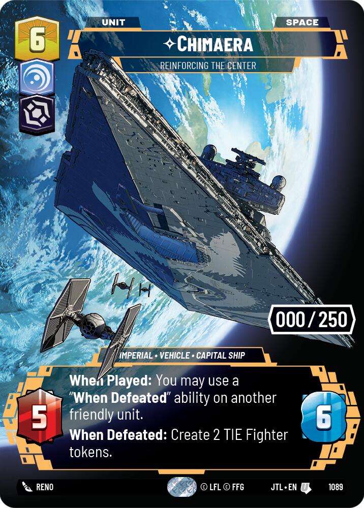 Chimaera - Reinforcing the Center (1089) (Serialized) (1089) [Jump to Lightspeed] | Galactic Gamez