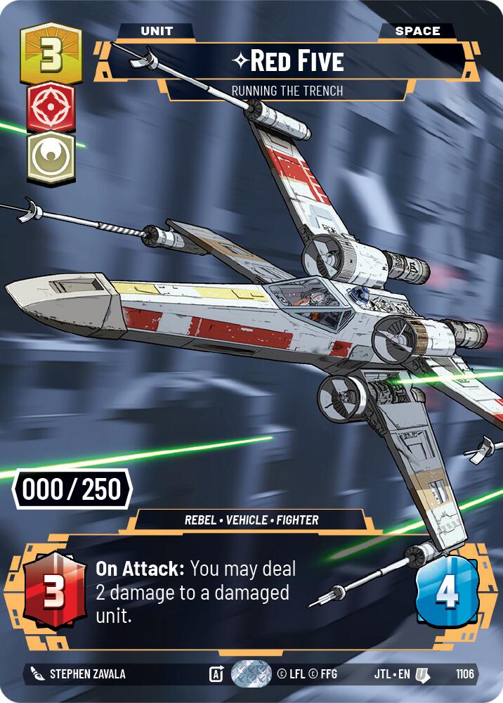 Red Five - Running the Trench (1106) (Serialized) (1106) [Jump to Lightspeed] | Galactic Gamez