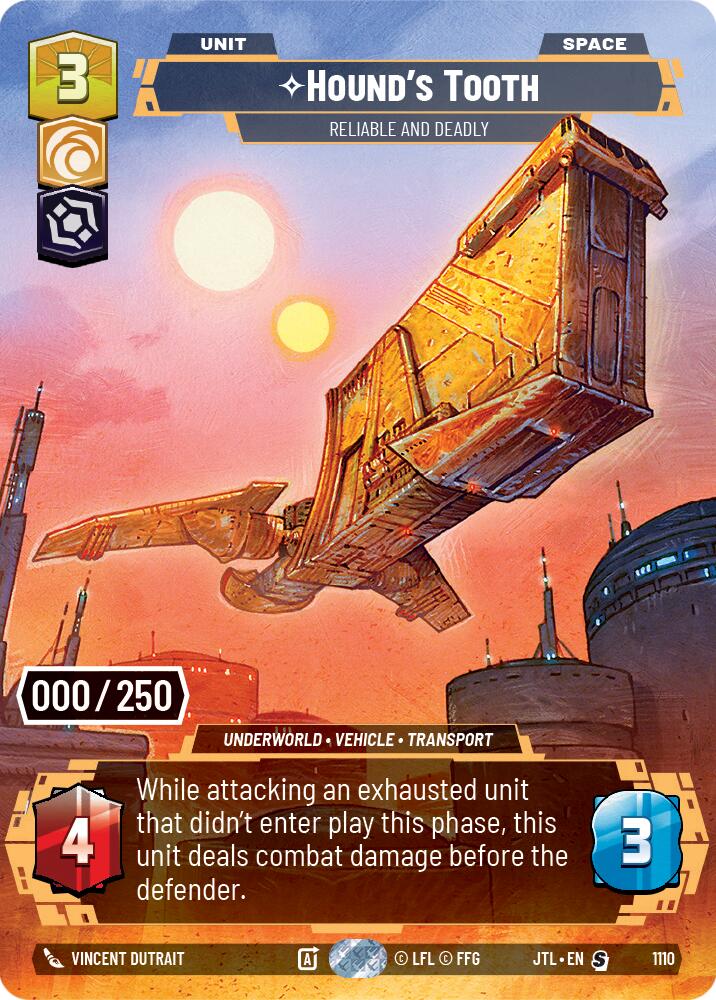 Hound's Tooth - Reliable and Deadly (1110) (Serialized) (1110) [Jump to Lightspeed] | Galactic Gamez