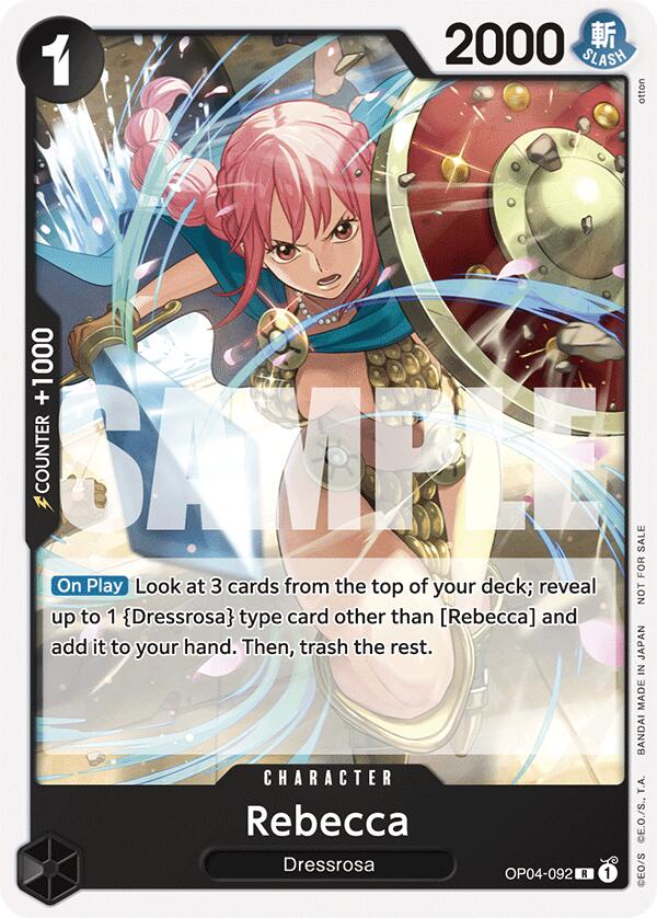 Rebecca (Tournament Pack 2025 Vol. 2) [One Piece Promotion Cards] | Galactic Gamez