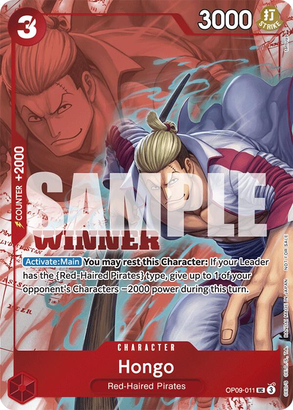 Hongo (Winner Pack 2025 Vol. 2) [One Piece Promotion Cards] | Galactic Gamez