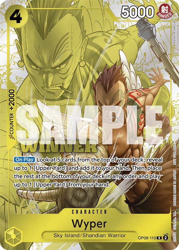 Wyper (Winner Pack 2025 Vol. 2) [One Piece Promotion Cards] | Galactic Gamez