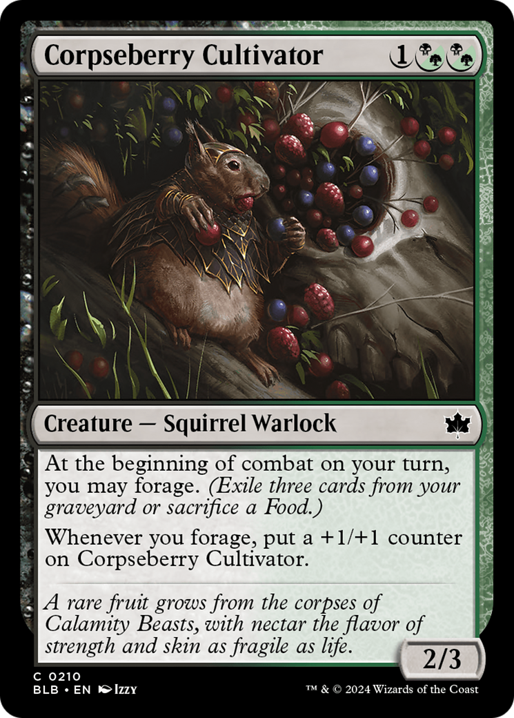 Corpseberry Cultivator [Bloomburrow] | Galactic Gamez