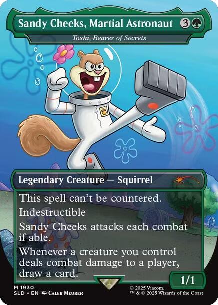 Sandy Cheeks, Martial Astronaut - Toski, Bearer of Secrets [Secret Lair Drop Series] | Galactic Gamez