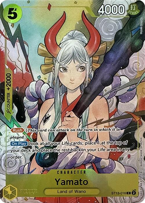 Yamato (Illustration Box Vol.1) [One Piece Promotion Cards] | Galactic Gamez