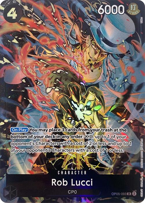 Rob Lucci (Illustration Box EX) [One Piece Promotion Cards] | Galactic Gamez