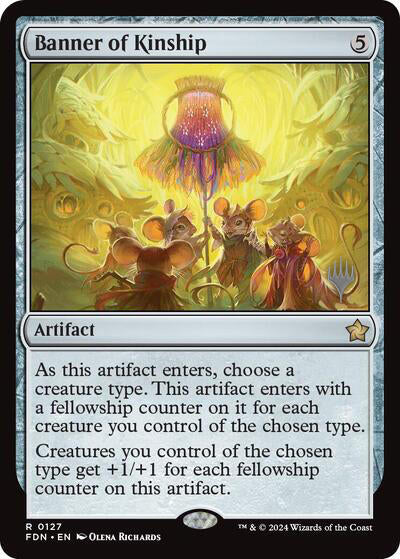 Banner of Kinship (Promo Pack) [Foundations Promos] | Galactic Gamez