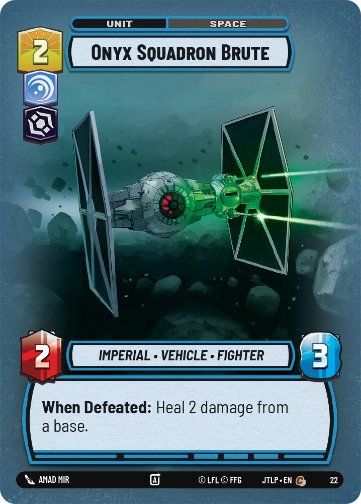 Onyx Squadron Brute (Foil) (22) [Jump to Lightspeed: Weekly Play] | Galactic Gamez