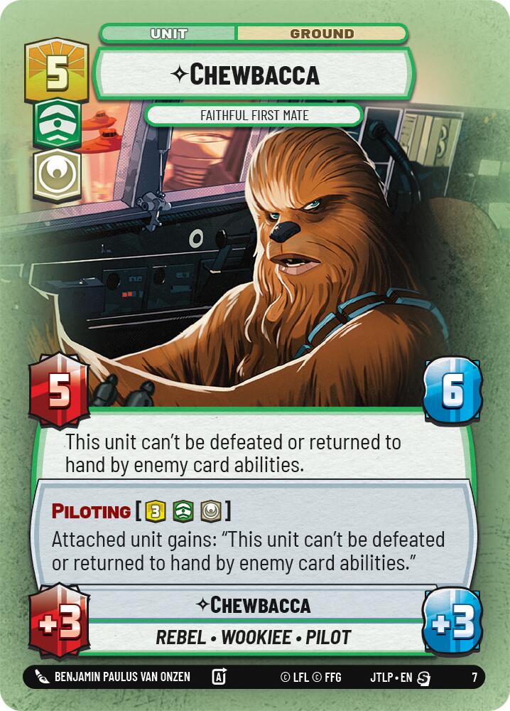 Chewbacca - Faithful First Mate (7) [Jump to Lightspeed: Weekly Play] | Galactic Gamez