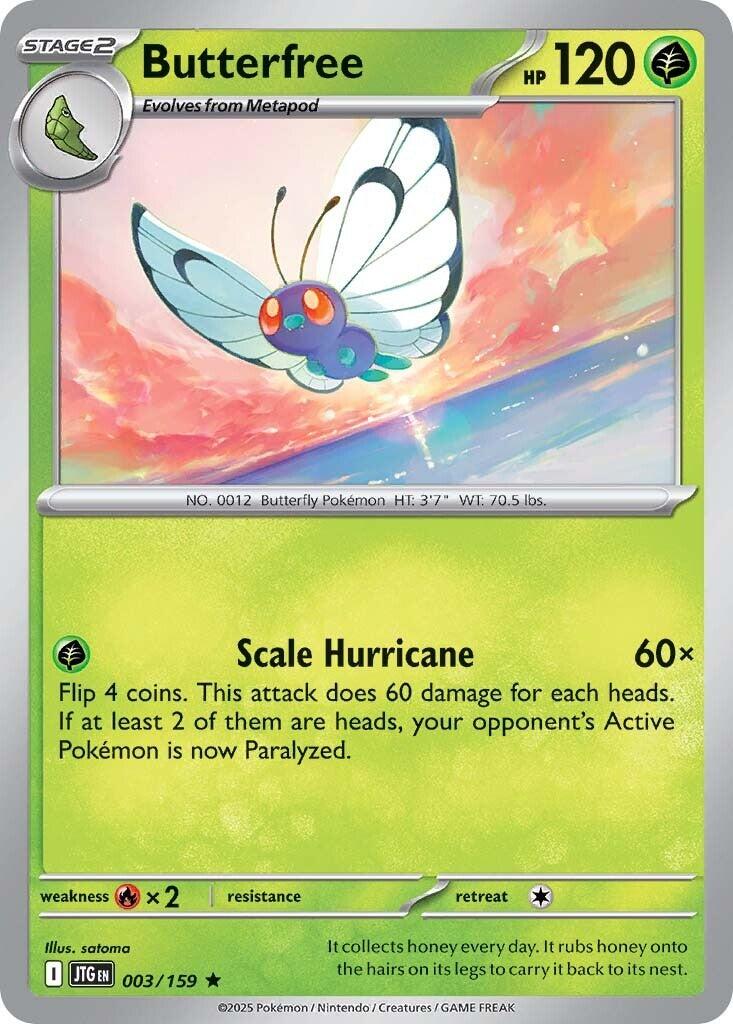 Butterfree (003/159) [Scarlet & Violet: Journey Together] | Galactic Gamez