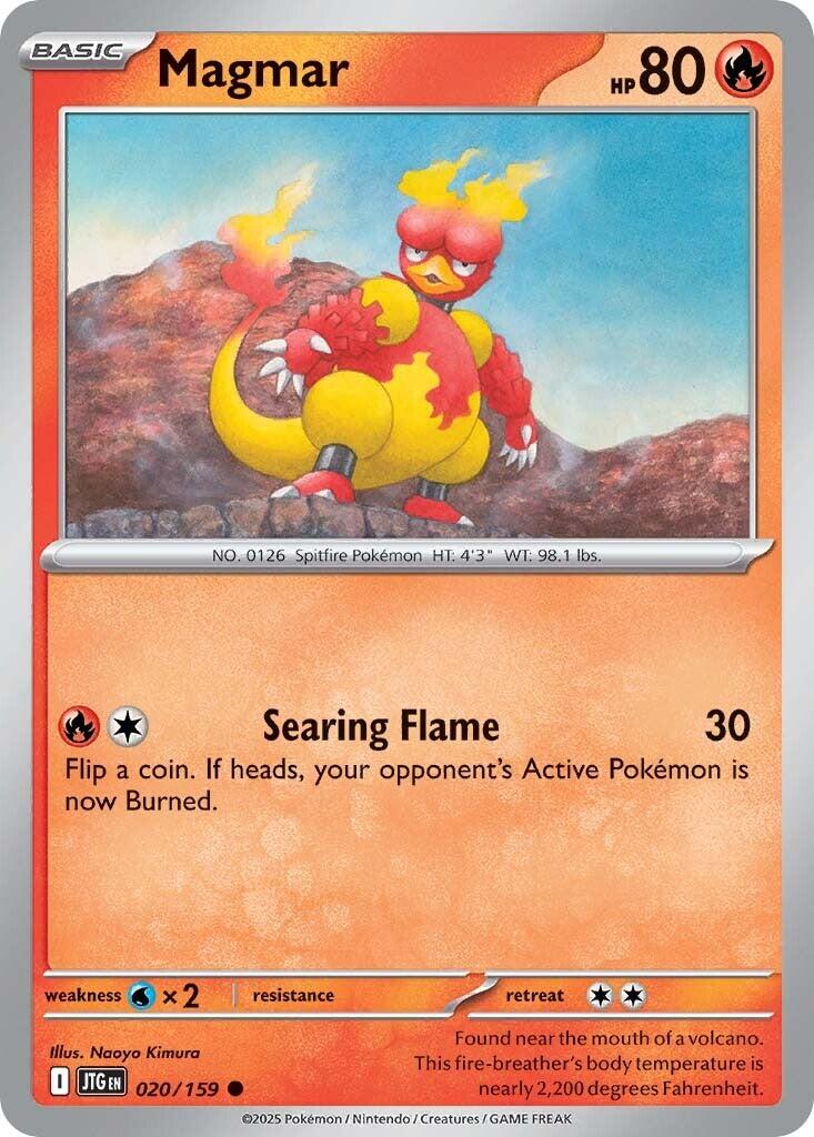 Magmar (020/159) [Scarlet & Violet: Journey Together] | Galactic Gamez