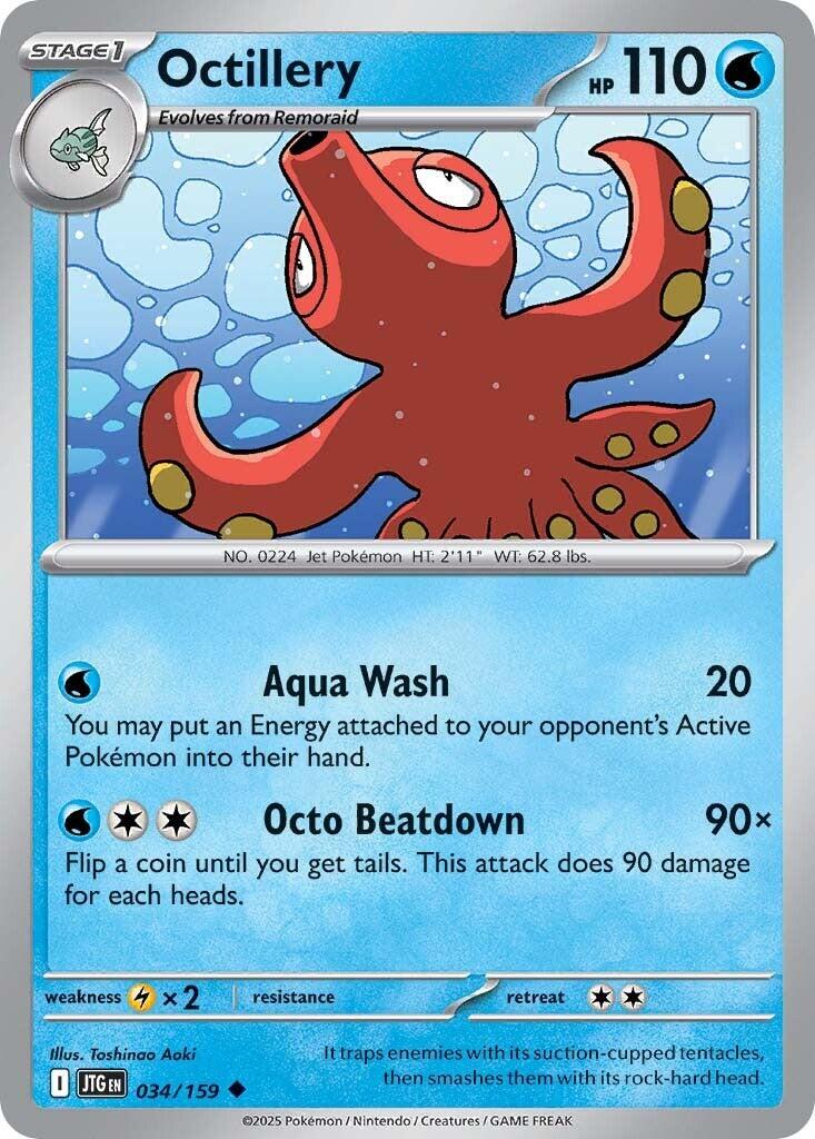 Octillery (034/159) [Scarlet & Violet: Journey Together] | Galactic Gamez
