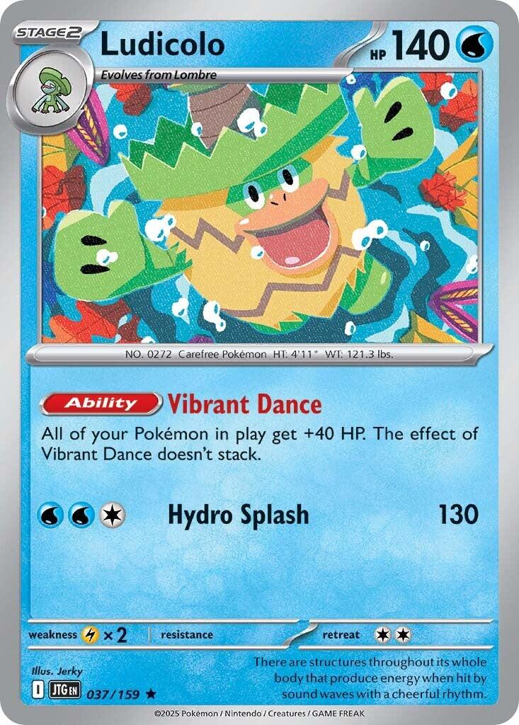 Ludicolo (037/159) [Scarlet & Violet: Journey Together] | Galactic Gamez