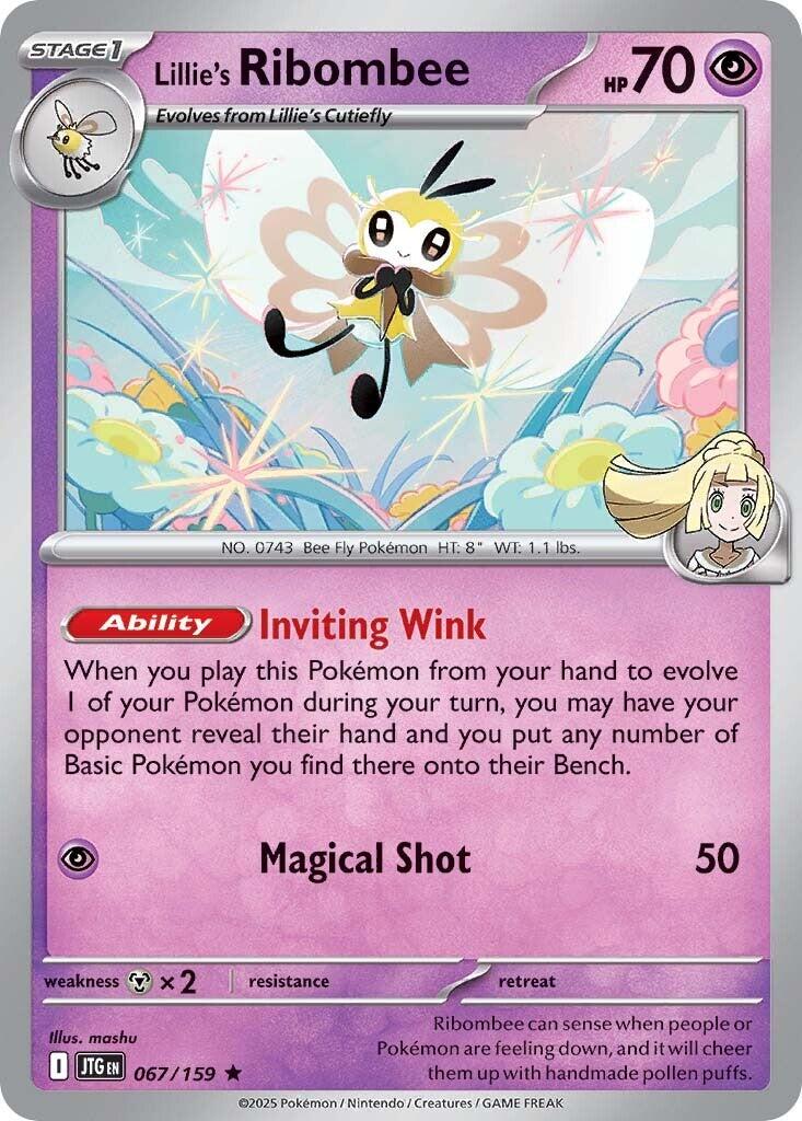 Lillie's Ribombee (067/159) [Scarlet & Violet: Journey Together] | Galactic Gamez