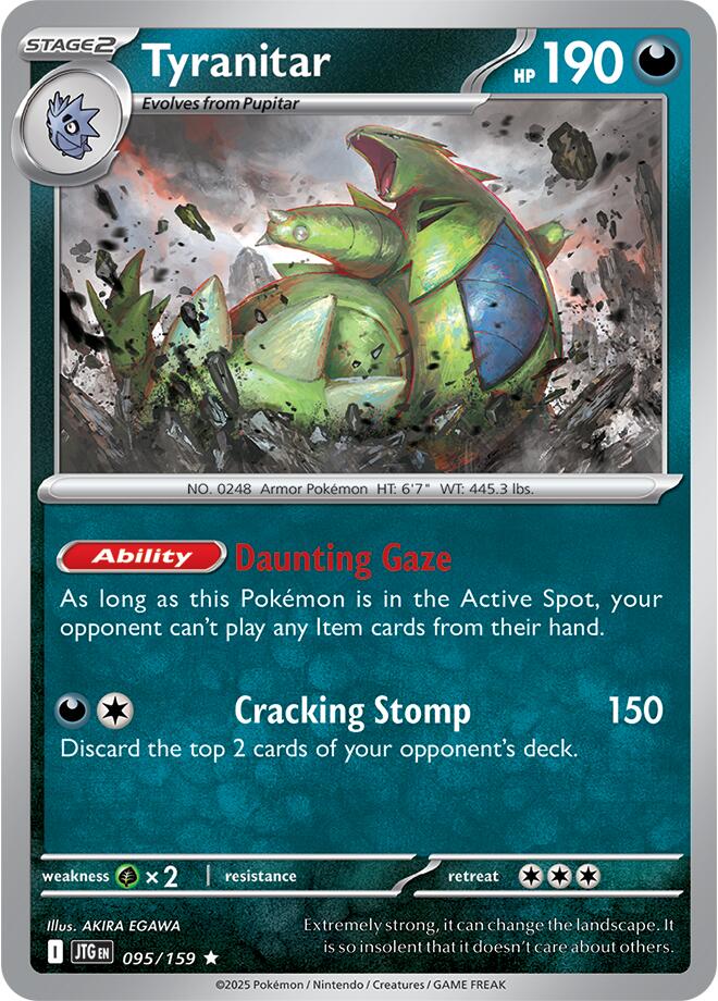 Tyranitar (095/159) [Scarlet & Violet: Journey Together] | Galactic Gamez