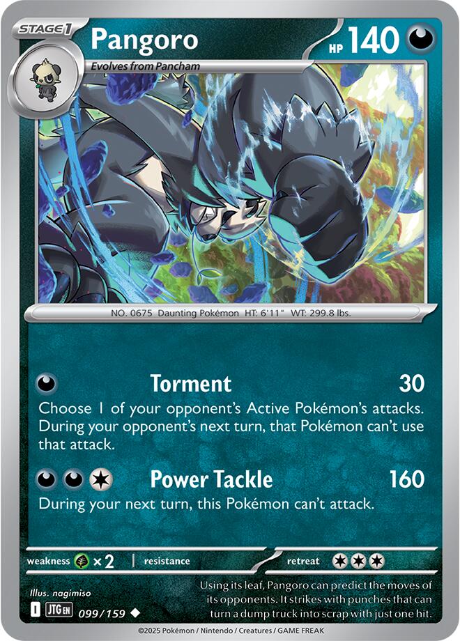 Pangoro (099/159) [Scarlet & Violet: Journey Together] | Galactic Gamez