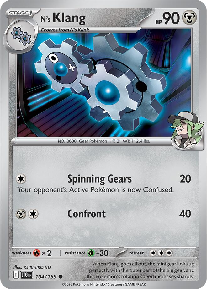 N's Klang (104/159) [Scarlet & Violet: Journey Together] | Galactic Gamez
