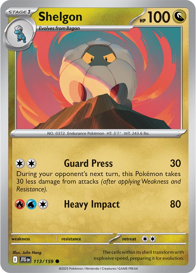 Shelgon (113/159) [Scarlet & Violet: Journey Together] | Galactic Gamez