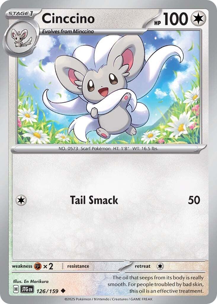 Cinccino (126/159) [Scarlet & Violet: Journey Together] | Galactic Gamez