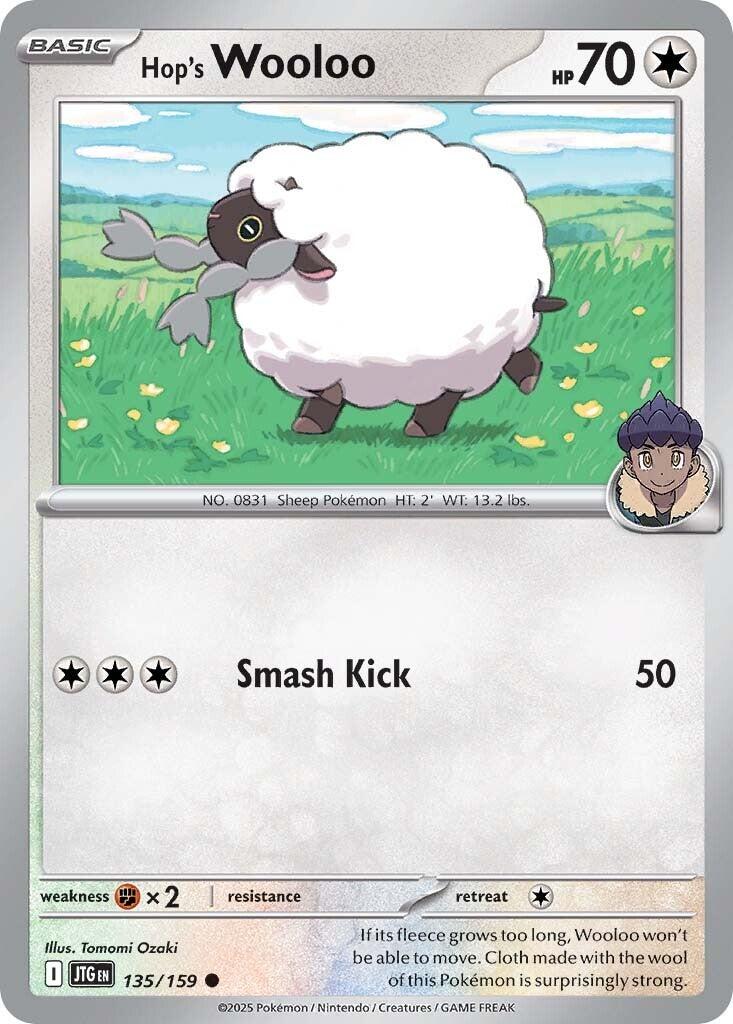 Hop's Wooloo (135/159) [Scarlet & Violet: Journey Together] | Galactic Gamez